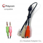 Polycom Phone PC Headset Adapter